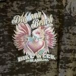 Daytona bike week long sleeve Top has hood. Sz M Size M Photo 5