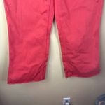Vineyard Vines High Rise Straight Crop 26" Watermelon Color Size 30 Travel Wear Photo 2