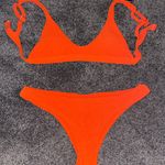 Zaful Neon Orange Bikini Photo 0