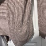 EXPRESS light brown cardigan size medium Photo 1