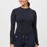 FIGS  Salta Seamless Longsleeve Underscrub in Navy, Size X-Small Photo 0