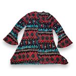 🪩4/$20!! Win Win Flare Bottom Bohemian Tunic Size S-M 🪩4/$20!! Photo 1