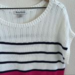 Tommy Bahama  Pickford Popover Sweater Pullover Striped Colorblock Small Photo 2