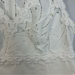 Lilly Pulitzer  Sandi Lace Crochet Resort White Sleeveless Mini Dress Size 6 Photo 10