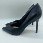 Veronica Beard Lisa Black Leather Pointed Toe Pumps Heels Women's size 10 Photo 2