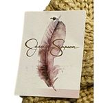 Jessica Simpson Beanie Turban Knit Hat Womens OS Tan Ruched Cap NWT NEW MSRP $30 Photo 4