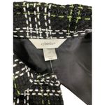 cj banks Women's Black & Lime Green Casual Blazer Photo 3
