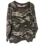 Torrid  Plus Size 1X Classic Fit Cozy Fleece Crew Neck Raglan Sweatshirt NEW Photo 0