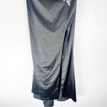 Grace Karin  Black Beaded Strapless Back Lace Corset Split Mermaid Hem Dress 16 Photo 6