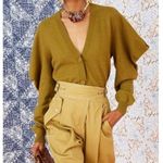 Ulla Johnson  Marta Wool Cardigan in Fatigue Photo 0