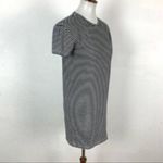 Everlane Tunic Dress XS Black White Striped Minimalist Workwear Chic Photo 3