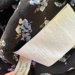 Madewell  Silk Cinch-Sleeve Top in Baby's Breath True Black Photo 13