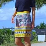 J.Crew | Art To Wear Bohemian Lisbon Scroll Print Pencil Skirt Women’s Size 00 Photo 4