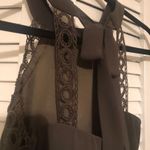 Iz Byer Olive Green Sleeveless Dress Photo 2