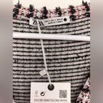 ZARA TEXTURED WEAVE Long Sleeve V-Neck Button Up Dress/Cardigan NWT Size Small Photo 4