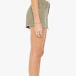 #5 NWT MOTHER Denim The Dodger Short Short Fray in Mermaid Green Size 31 Photo 1