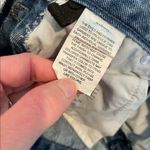 Empyre Eileen Mom Jean Distressed Checkered Stripes Juniors 1 Blue Denim Casual Size undefined Photo 8