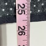 Staccato Women’s  Puffer Best‎ Gray White Polka Dots Size Large Photo 3