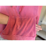 American Eagle  “Seriously Huggable” Plush Fleece Pink Hoodie Luxe Winter Cozy XS Photo 3