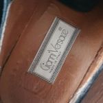 Versace Vintage Gianni  Black Chic Edgy Preppy Feminine Suede Loafers Size 5.5 Photo 5