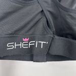 Shefit Ultimate Sports Bra 5Luxe Black Front Zipper 110002 High Impact Adjust Size undefined Photo 4