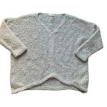 Lands Downunder Cream Chunky Vneck Wool & Alpaca Sweater One Size Size undefined Photo 0