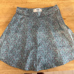 Hollister  Light Blue Floral Mini Skirt Photo 2