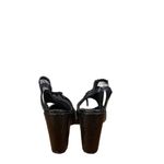 Charles David Gray Suede Leather Cap Toe Ankle Strap Chunky Heels Women Sz 6 Photo 4