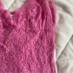 Frederick's of Hollywood Fredrick’s of Hollywood Size Medium Elegant Pink Lace Babydoll Camisole Top Y2K Photo 5