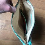 Rachel Pally NWT reversible Tropical clutch pink and green Photo 5