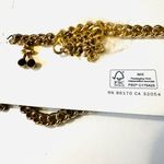 Urban Outfitters Cherry Charm Necklace NWT! Gold/ruby Photo 3