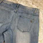 V.I.P Jeans Womens Distressed Light Wash Skinny Jeans Size 7 8 Blue Photo 4