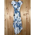 Lulus NWT  French Countryside White Floral Print Hi-Low Dress Asymmetrical Sz XS Photo 3