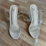 Windsor Beige & Clear  Heels Photo 0