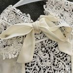 Lace sheer tank top White Size M Photo 7