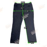 Chico’s Black Wash Mid Rise Straight Leg Stretch Jeans Size 12 Short Chico’s 2S Photo 4