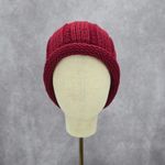 C.C Exclusives Red Crochet Knit Bucket Cap Hat Fun VTG Y2K Funky Beanie Photo 1