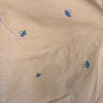 PacSun Light Tan Corduroy Pants with Blue Accents Photo 4