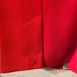 Fenn Wright Manson Beautiful Red Textured One Button Blazer Photo 6