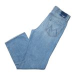 NWT Mother The Dodger Sneak in Tomorrow Never Knows Loose Wide Leg Jeans 31 Blue Photo 6