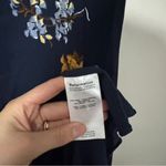 Reformation Lilibet Navy Dress Size 0 Photo 4
