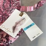 Jessica Simpson  Pink Burgundy Paisley NWT Bra Size 40C Photo 1