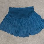 Lily Rain Dark Teal  Ruffle Skirt Photo 2