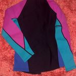 Sporto Sport Woman’s Colorblock Wetsuit Jacket - Black, Purple, Blue Photo 2