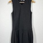 Vince  Ponte Knit Dropped Waist Mini Dress Photo 0
