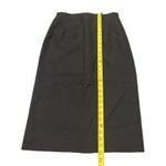 Talbots Vintage Deadstock 28” Pencil Skirt Dark Navy Size 6 NWT Career Linen USA Photo 2