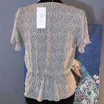 Sienna Sky NWT  Size XS Cinched Waist Blouse Photo 5