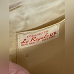 Vintage La Regale Beaded Clutch Ivory Pearl Seed Beads Prom Wedding Evening Gown Photo 4