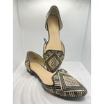 Isaac Mizrahi  New York woven black flats size 7.5‎ Photo 2