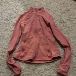 Cropped Athletic Jacket Size Small Pink Photo 0